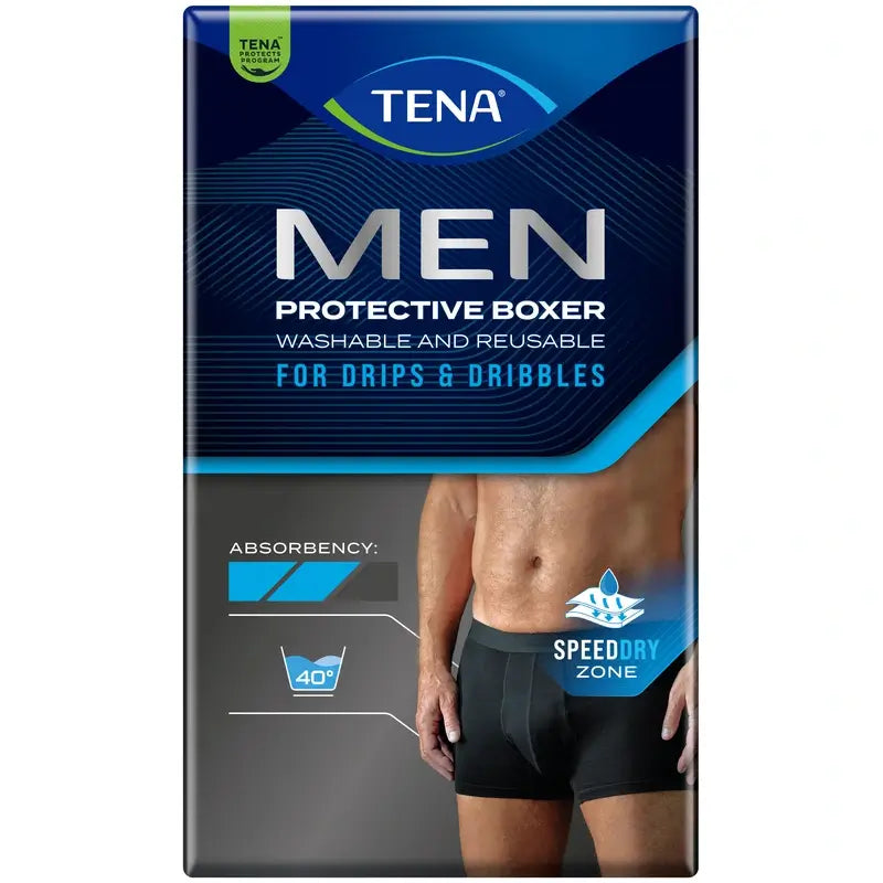 Tena Homme Boxer lavable Noir S , 1 pc.