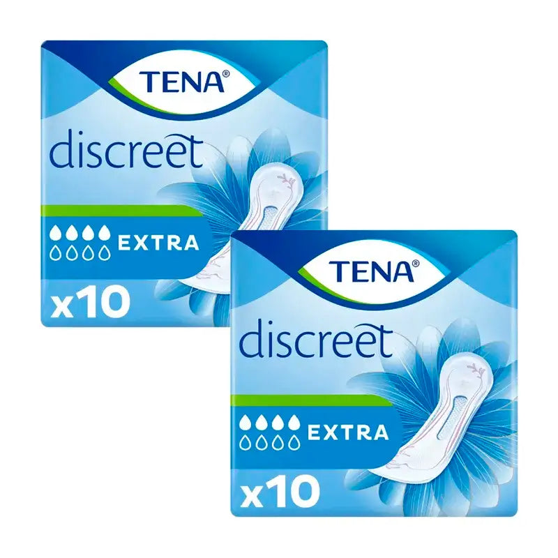 Tena Pack Discreet Extra Id, 2 X 10 unités