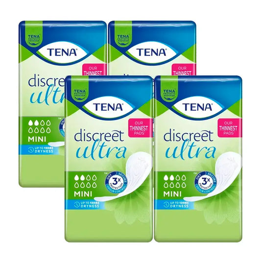 TENA Discreet Mini Pack, 4 X 20 pcs.