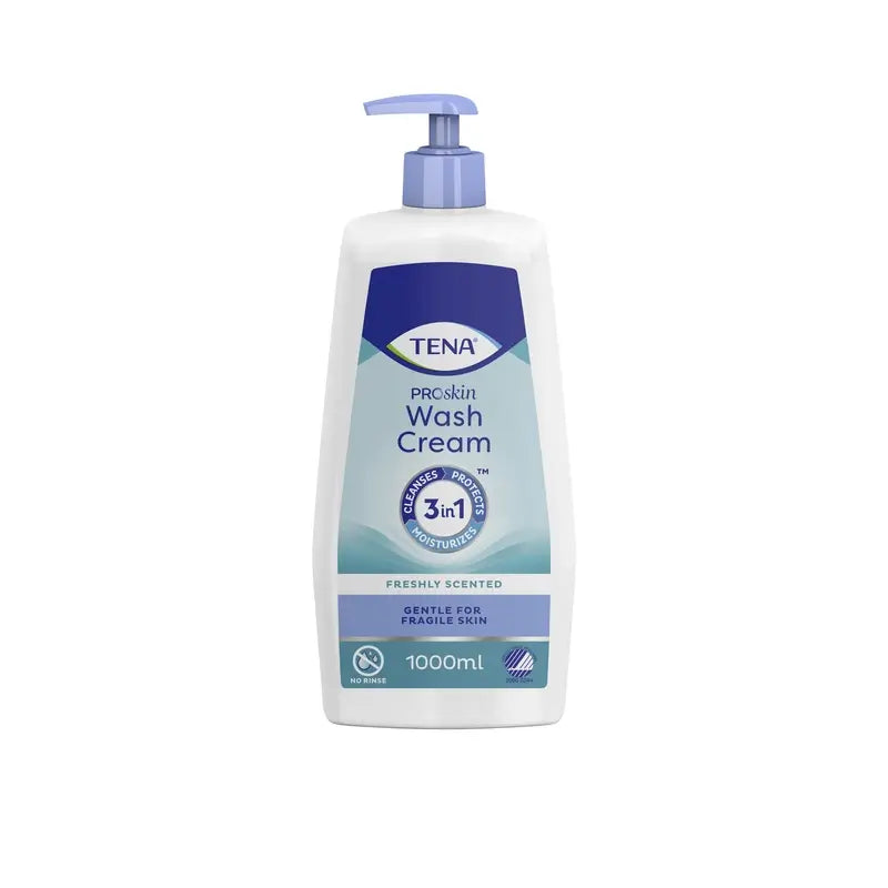 Tena Proskin Crème nettoyante 3 en 1, 1000 Ml