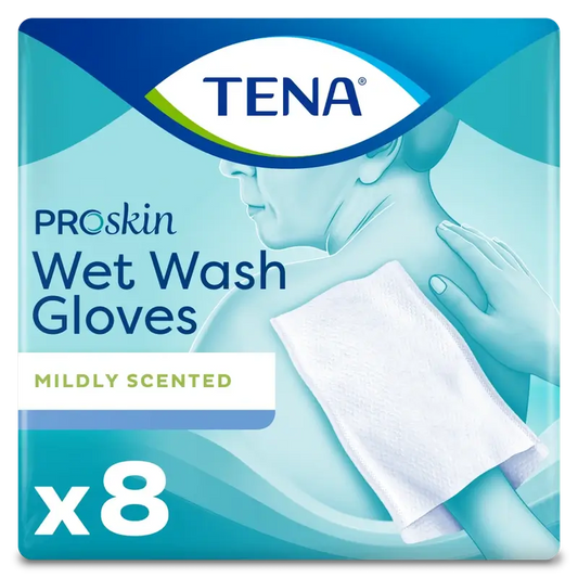 Tena Proskin Moufles humides, 8 pièces