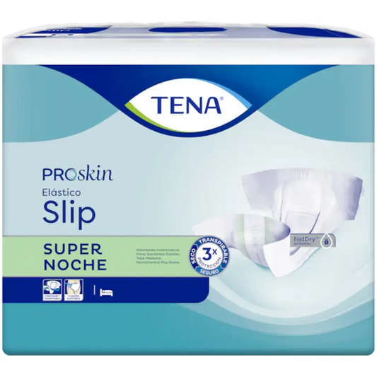 Tena Proskin Elastic Slip Large Super Night , 80 unités