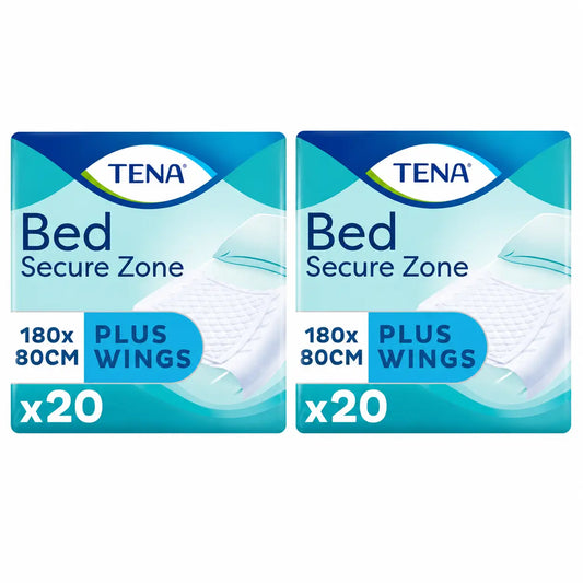 Tena Bed Protector Bed Plus 80 X 180, 20 pcs, pack 2