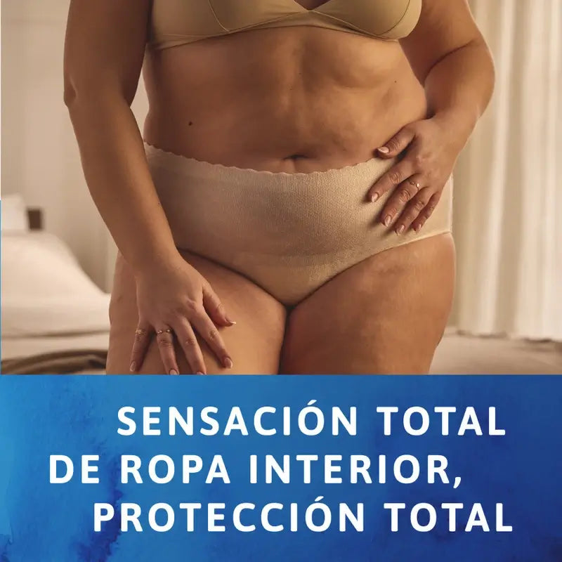 Tena Silhouette Crème Plus Taille Haute Taille M, 9 unités