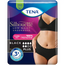 Tena Silhouette Noir Taille Basse Moyenne , 12 unités