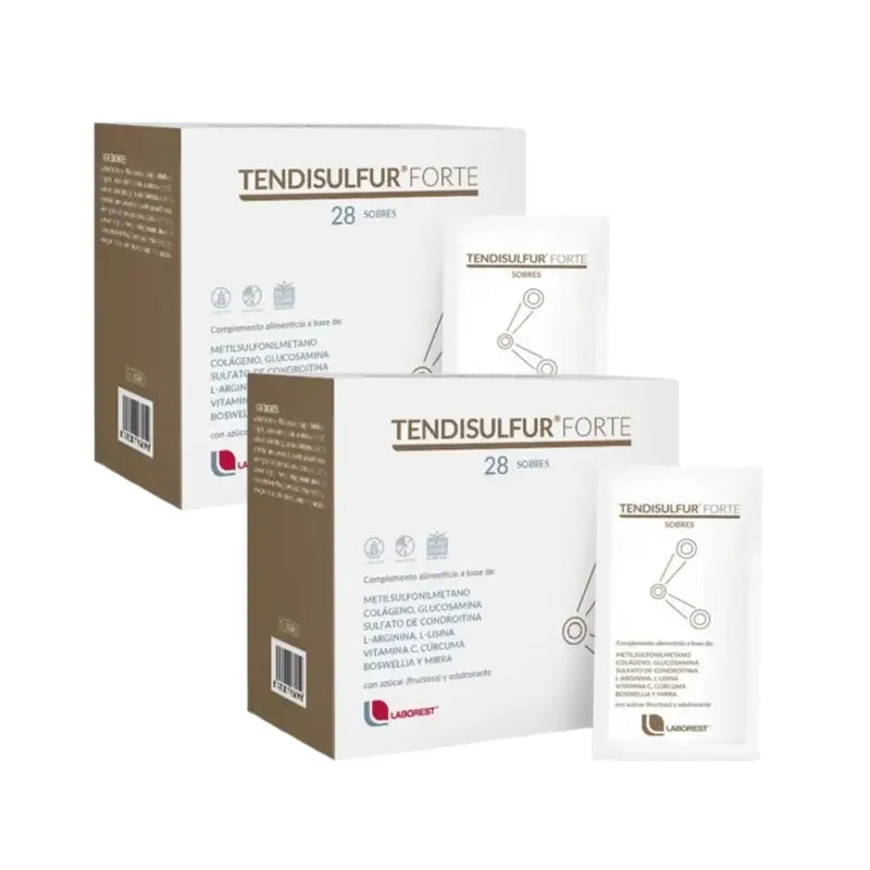 Tendisulfur Forte, enveloppes 2X28
