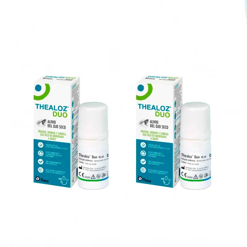Thealoz Duo Eye Drops, 2 x 10 Ml