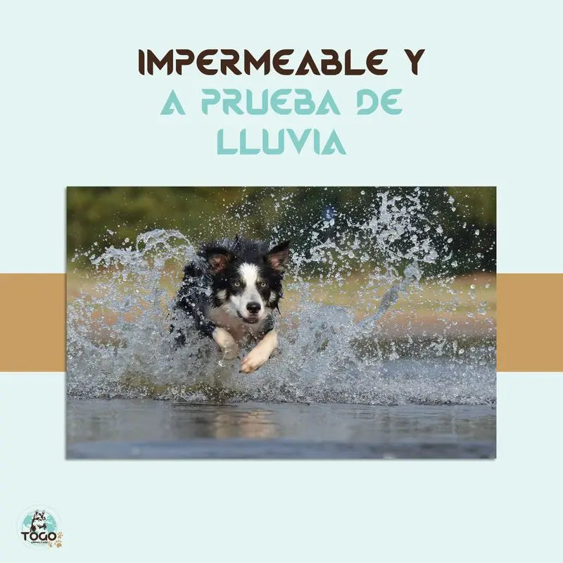 Collier répulsif antiparasitaire Togo pour chiens de toutes tailles - blanc