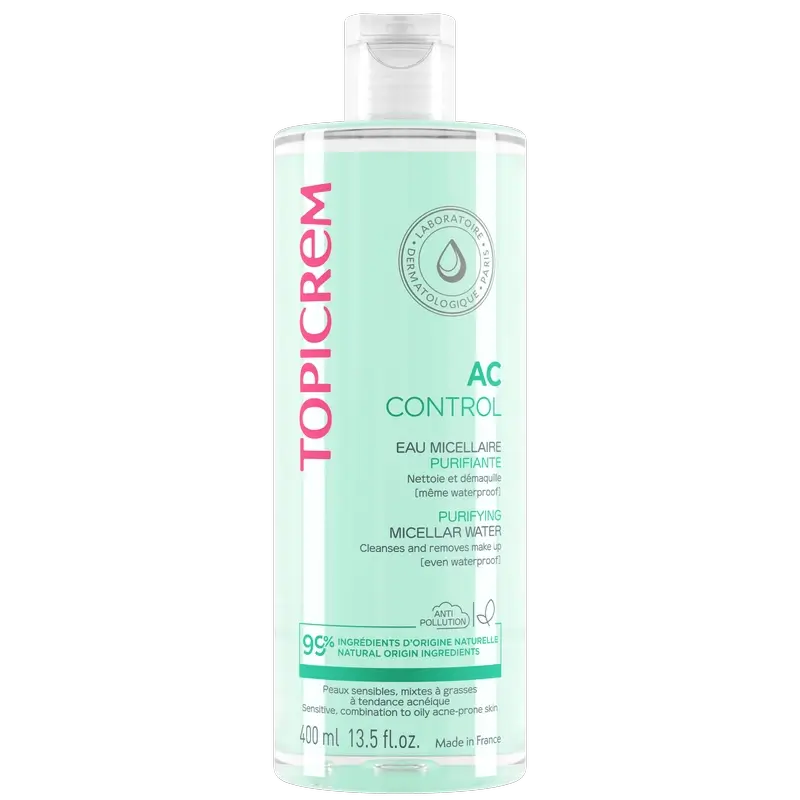 Topicrem Ac Control Eau micellaire purifiante, 400 ml