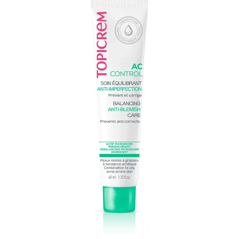 Topicrem Ac Control Soin équilibrant anti-imperfections, 40 ml