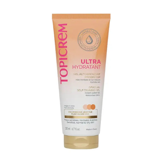 Topicrem Uh Bronzage progressif pour le corps, 200 ml