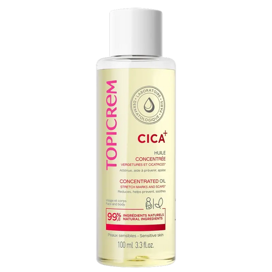 Topicrem Cica Huile pour cicatrices et vergetures, 100 ml