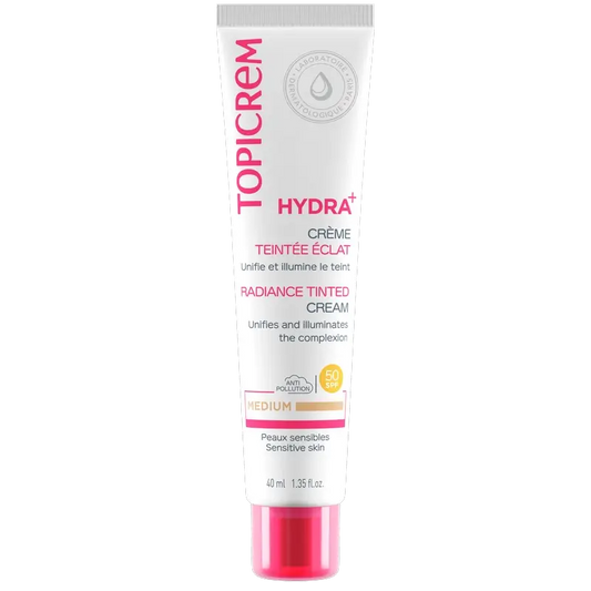 Topicrem Hydra + Illuminating Cream Medium Colour, 40 ml