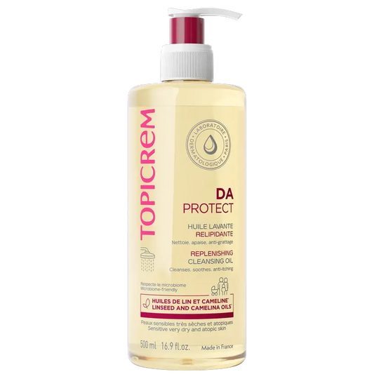 Topicrem Da Huile démaquillante relipidante, 500 ml
