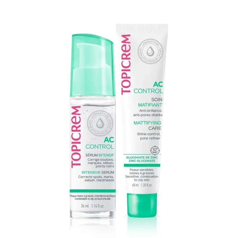 Topicrem Pack Topicrem Ac Control Serum+Cuid Eq 40 Ml 50%.