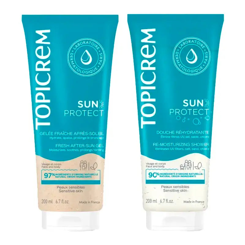 Topicrem Sun Protect Gel douche + Pack après-soleil 200 ml