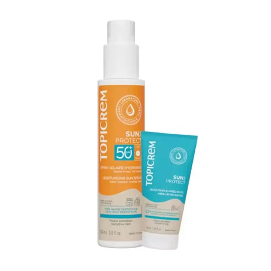 Topicrem Sun Protect Spray Spf50+ 150Ml + Aftersun 50Ml Free