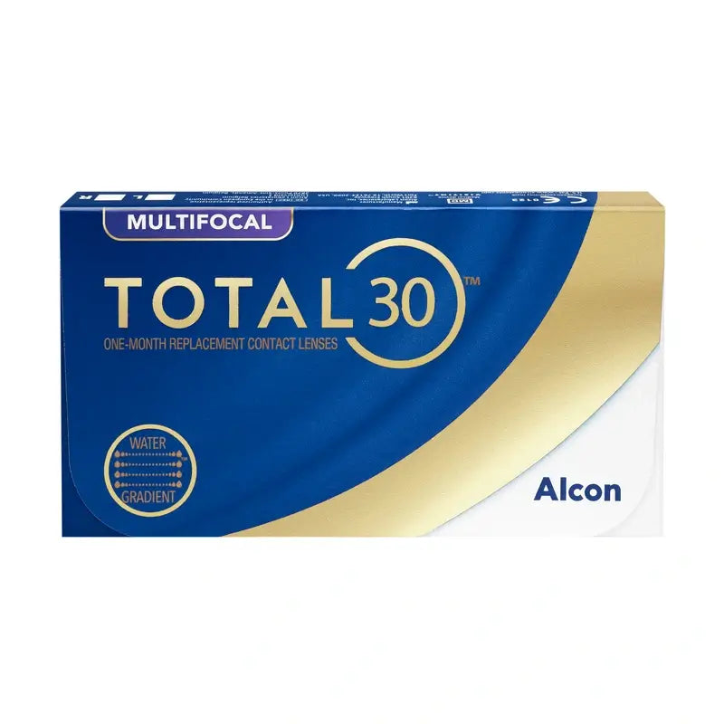 Total30 Lentilles de contact mensuelles multifocales, 6 pièces