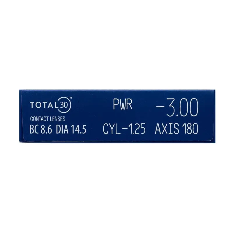 Total30 Lentilles toriques mensuelles, 6 unités