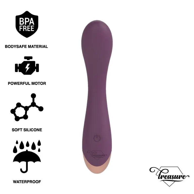 Treasure Hansel G-Spot Vibrator Compatible With Watchme Wireless Technology