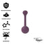 Treasure Merlin Double Couple Remote Control Vibrator