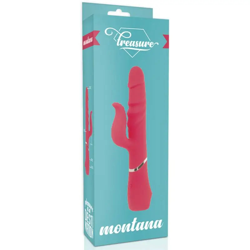 Treasure Montana Rotateur en silicone rose