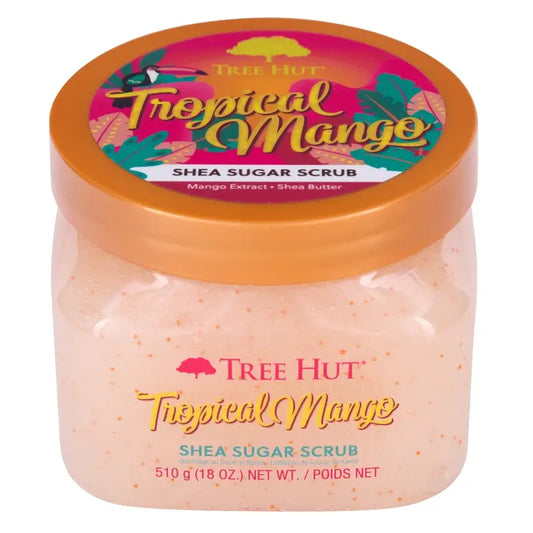 Tree Hut Sugar Scrub, Tropical Mango , 510 g