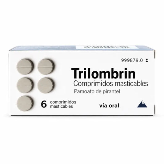 Trilombrin, 6 comprimés à croquer