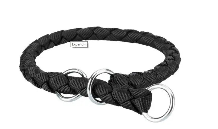 Trixie Education Collar Black Cavo Size M, 39-45Cm