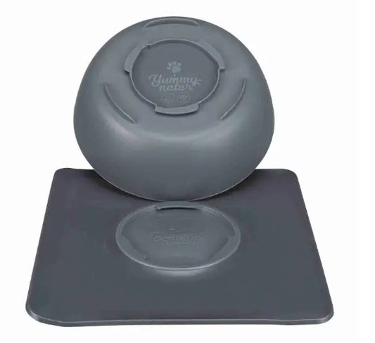 Trixie Anti-Slip Feeder Grey, 1400Ml