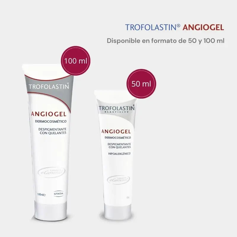 Trofolastin Angiogel Crème dépigmentante, 2x100 ml
