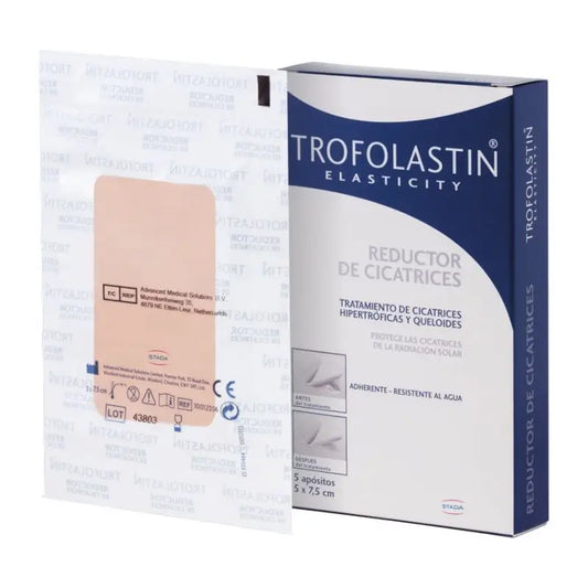 Trofolastin Scar Reducer 5 x 7,5 cm, 5 Patches