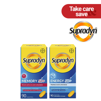 REBAJAS - BAYER - SUPRADYN 50+ 15% DTO (16 AGOSTO 2026)
