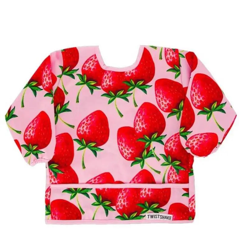 Twistshake Strawberry Long Sleeve Bibs