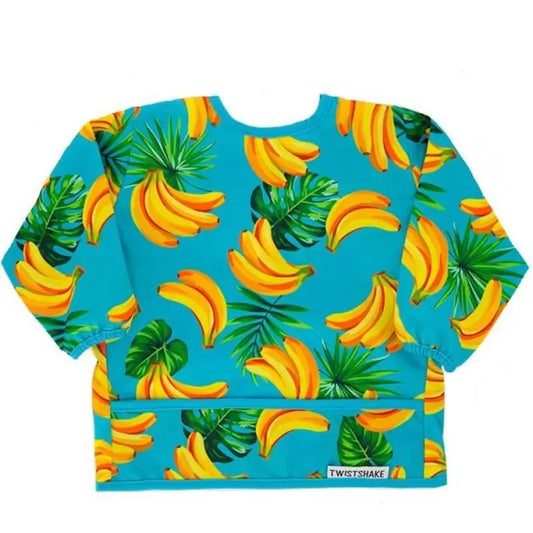 Twistshake Banana Long Sleeve Bibs