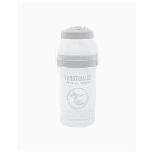 Twistshake Anti-Colic Bottle White, 180 ml