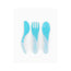 Twistshake Cubiertos De Aprendizaje Azul 6+M 