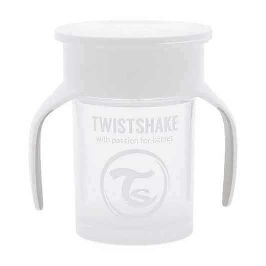 Twistshake 360º Cup White +6M