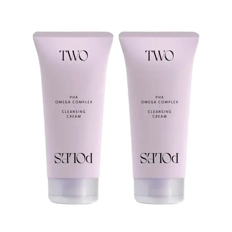 Two Poles Cleansing Cream, paquet de 2 x 100 ml