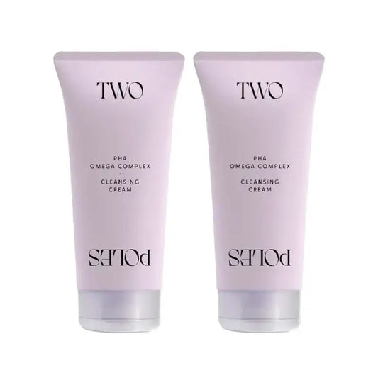 Two Poles Cleansing Cream, paquet de 2 x 100 ml