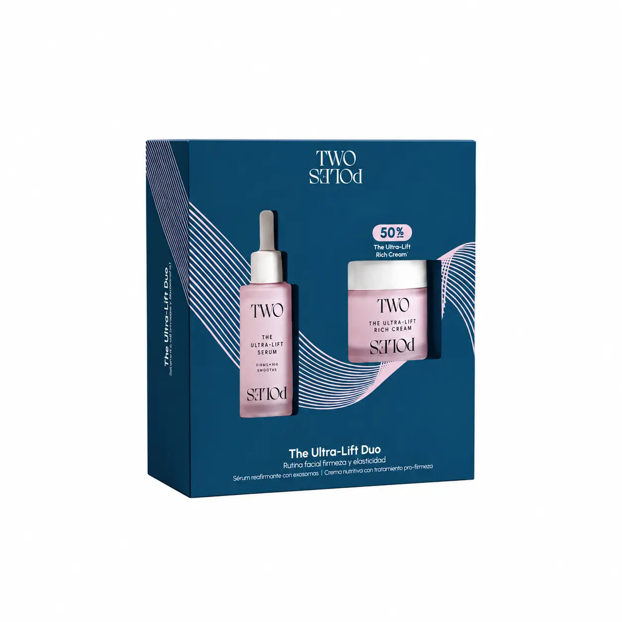 Two Poles Pack Ultra-Lift Duo : sérum et crème, 80 ml