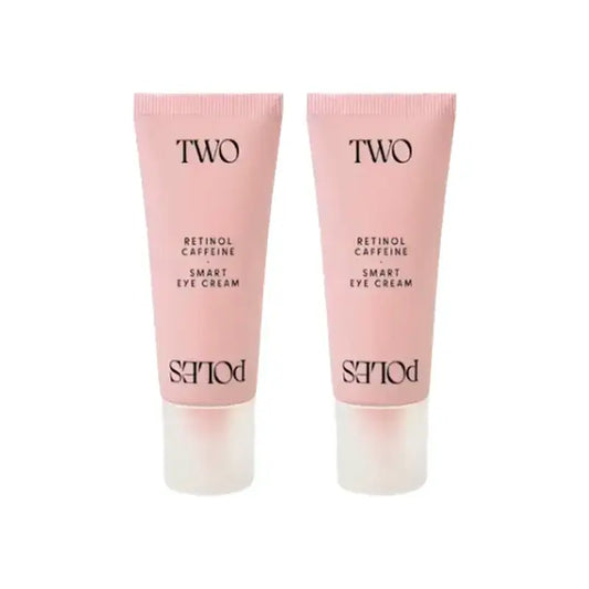 Two Poles Smart Eye Cream, paquet de 2 x 15 ml
