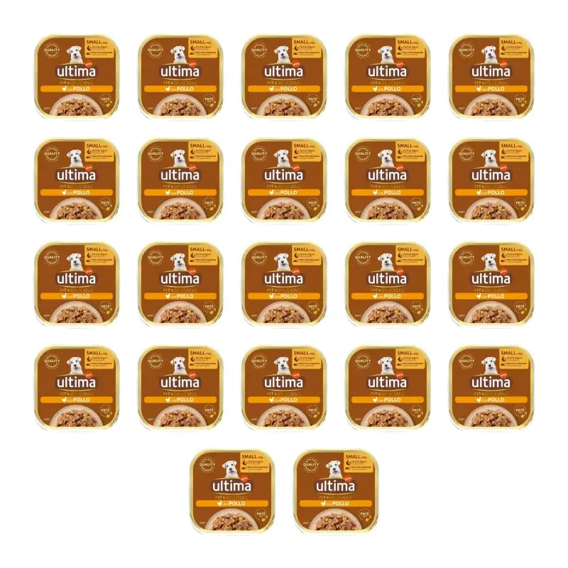 Ultima Mini Pâté au poulet, 150 g, lot de 22