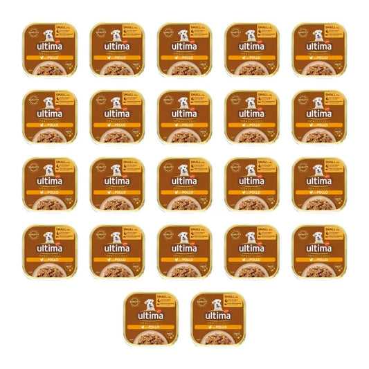Ultima Mini Pâté au poulet, 150 g, lot de 22