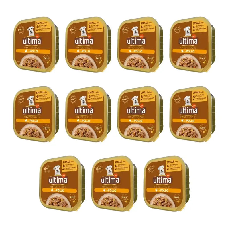 Ultima Mini Poulet et Bœuf, 100 g, lot de 11