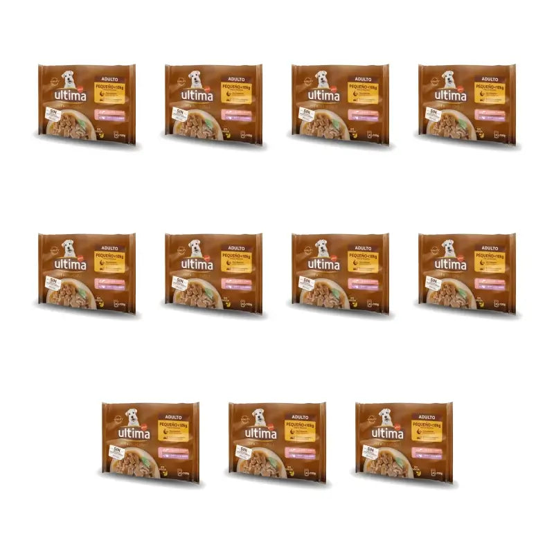 Ultima Mini Saumon et Dinde, 100 g, lot de 11