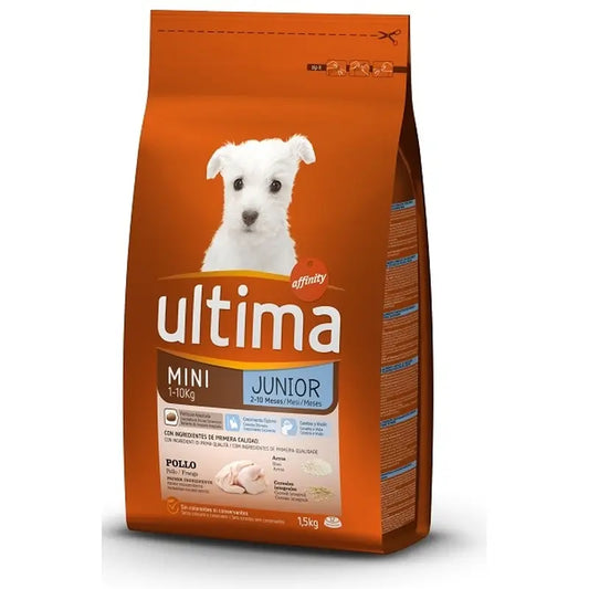 Ultima Pienso Dog Mini Junior, 1,5 kg