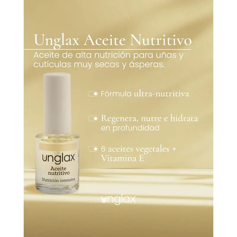 Huile nourrissante Unglax, 10 ml