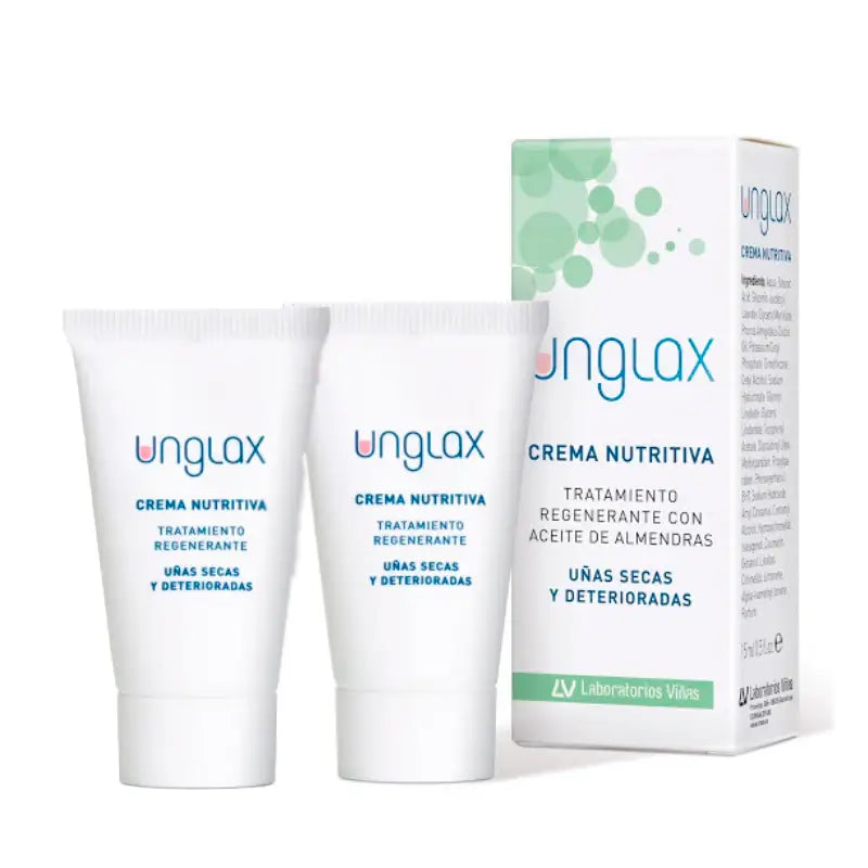 Unglax Duplo Crème Nourrissante, 2 X 15 Ml