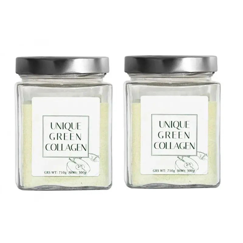 Unique Green Collagen Nutritional Supplement, Pack 2x300 Grammes